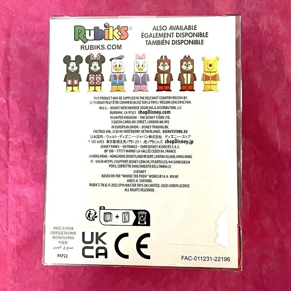 Disney Parks Mickey Mouse Rubik’s Cube